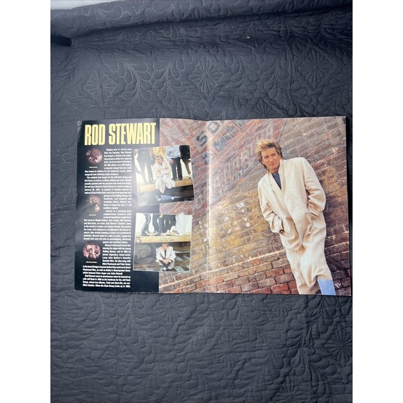 ROD STEWART TOUR PROGRAMME 1986-1987 VTG COLLECTIBLE MEMORABILIA VERY GOOD COND. - Picture 3 of 10